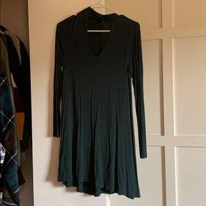 Dark Green Dress